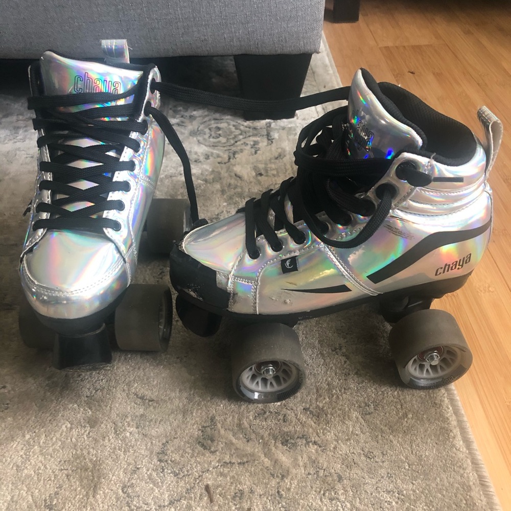 Chrome Roller skates